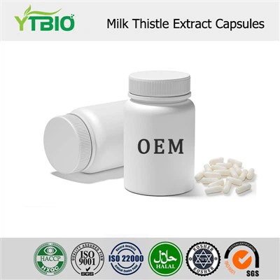 Capsule di estratto di cardo mariano