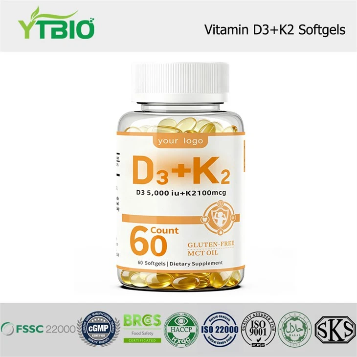 Capsule di vitamina liposomiale D3 più K2